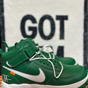 Nike Air Force 1 High x Off White Pine Green